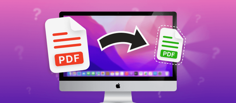 how to make my pdf file smaller on mac